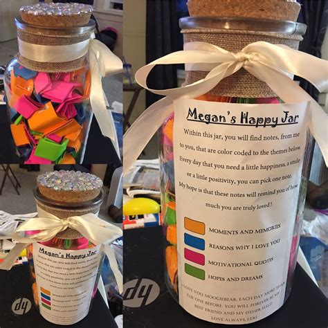 We did not find results for: Personalized Note Jar! I made this jar for my best friends ...