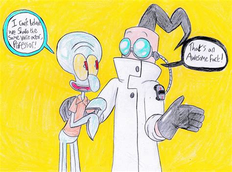 Request Squidward And Professor Membrane By Thebrunette 17 On Deviantart