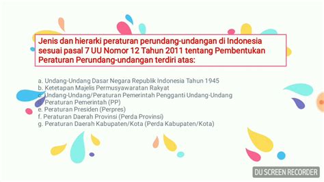 PKN KELAS 8 Makna Tata Urutan Peraturan Perundang Undangan Di