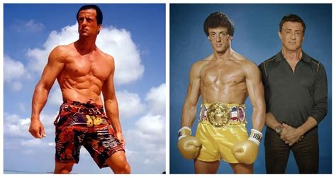 Sylvester Stallone Body Now And Then