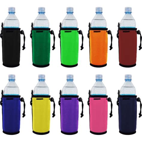 Blank Water Bottle Coolie Variety Color Packs Wholesale Coolies