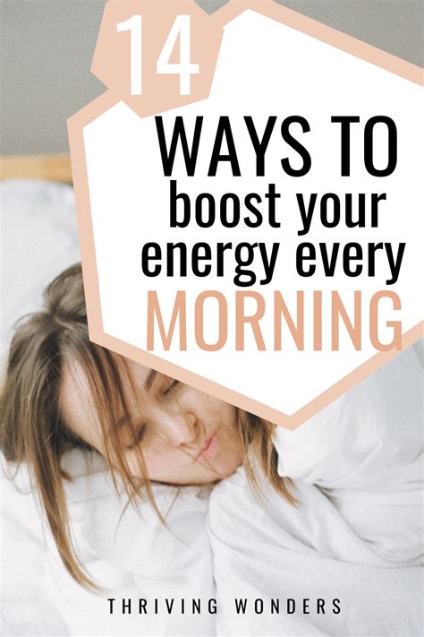 Ways To Boost Your Energy Every Morning In Energy Getting