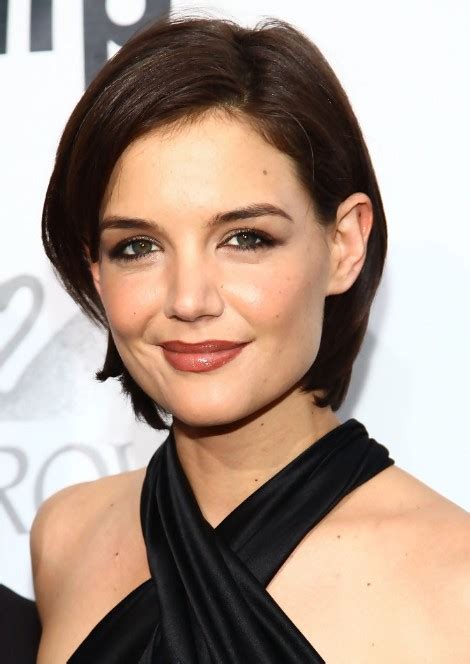 Katie Holmes Short Curly Hair