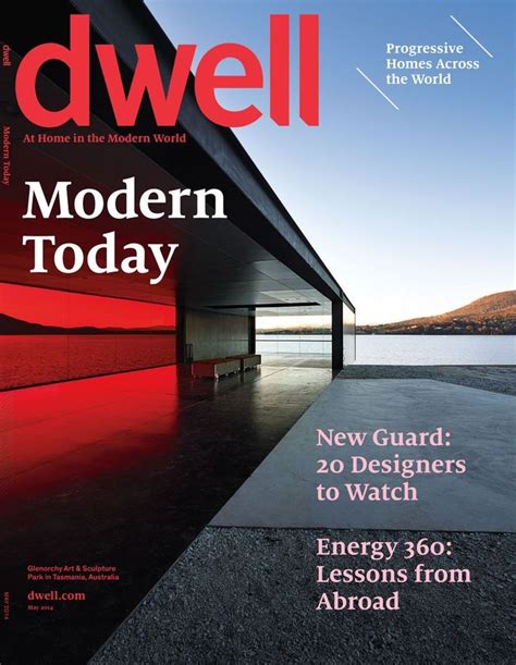 Dwell May 14 Digital Architecture Magazines Interior Design