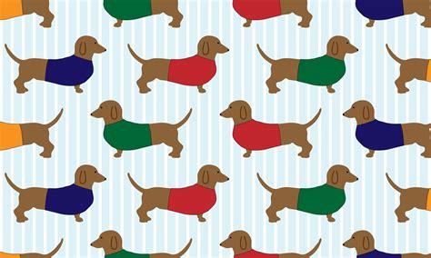 Dachshund Downloadable Background Handmade Decor Dog Wallpaper