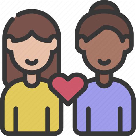 Female Couple Loving Passion People Icon Download On Iconfinder