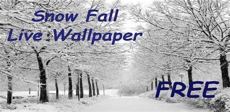 50 Live Snow Falling Wallpaper