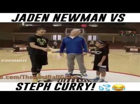 NBA Best 1 Jaden Newman Vs Steph Curry YouTube