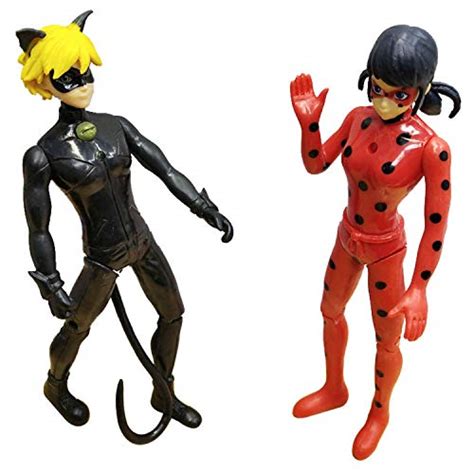 Buy Lsang 6pcs Ladybug Action Figure Ladybug And Cat Noir Miraculous