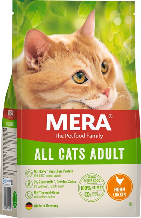 Купить Сухой корм Mera Cats Adult All Cats Chicken для взрослых кошек с