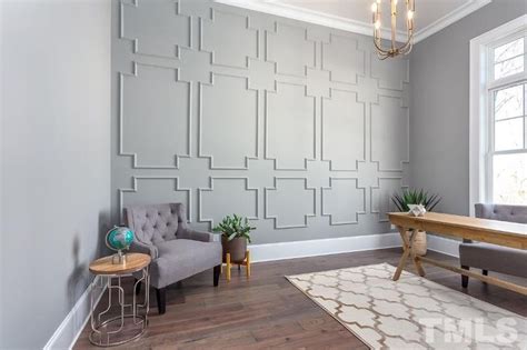 30 Living Room Wall Molding Designs
