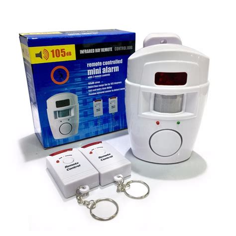 Mini Alarm Alert Infrared Sensor 105db Anti Theft Motion Detector Alarm