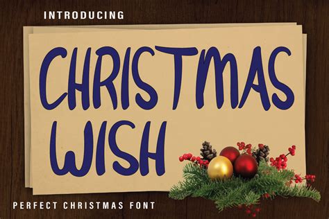 Christmas Wish Font Farzstudio Fontspace