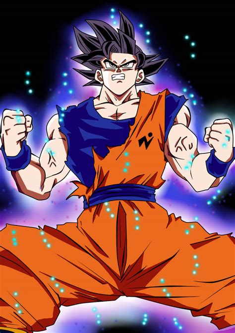 Goku Ultra Instinct Manga Aura By Lord25t On Deviantart