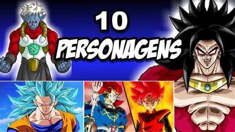 Aqui estão os seis personagens mais apelões do momento. 10 Personagens que gostaria de Ver em DRAGON BALL SUPER ...