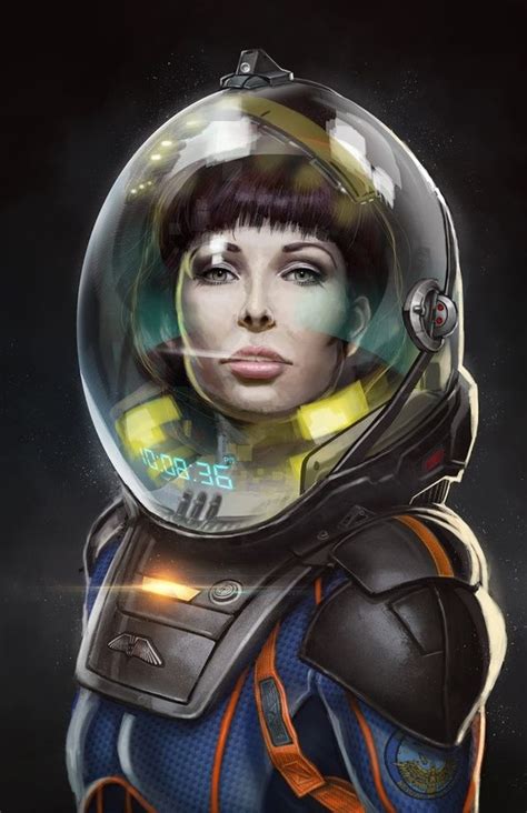 Prometheus Space Girl An Art Print By Jude Smith Space Girl Sci Fi