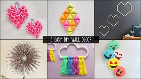 Easy Diy Wall Decor Home Decor Ideas Youtube