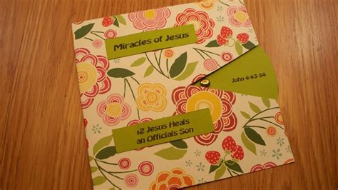 Jesus Heals An Officials Son Bible Crafts For Kids