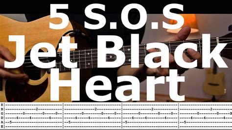 Jet Black Heart 5 Sos Guitar Tutorial W Tab Guitar Lesson Guitar