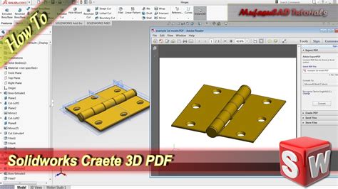 Or you can use the affordable alternative, pdfelement. Solidworks Fast Create 3D Model In PDF Format - YouTube