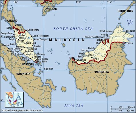 Malaysia Map Cut Out Stock Images Pictures Alamy