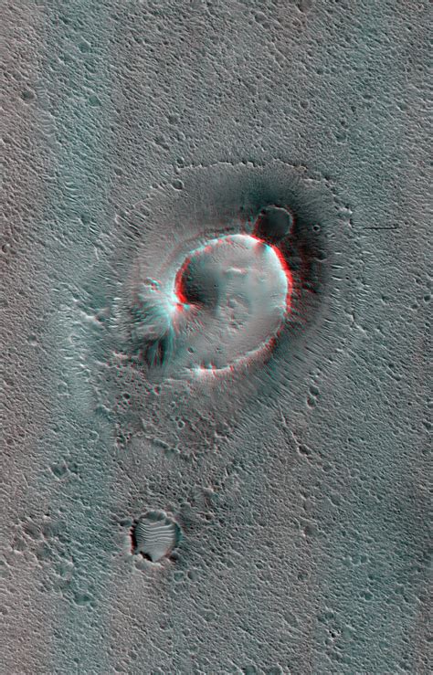 Mound In Chryse Planitia Mars 3d The Planetary Society