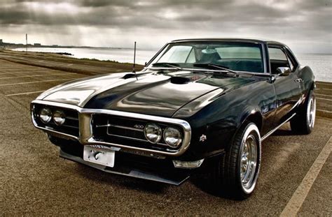 1968 Pontiac Firebird 400 Black Black Coupe All Restored For Every