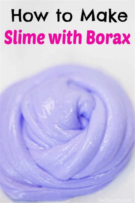 Borax Slime Learn How To Make Slime With Borax In Minutes