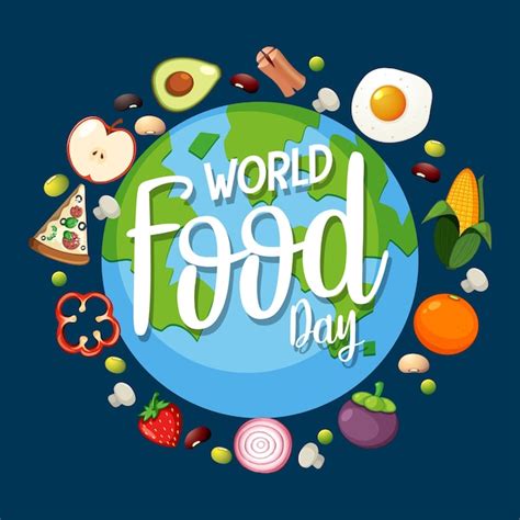 Premium Vector World Food Day Banner