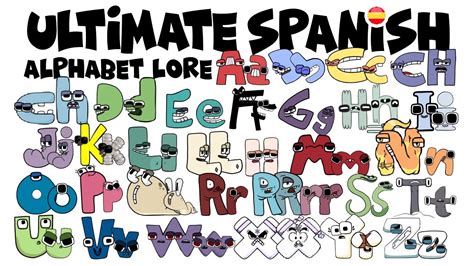Ultimate Spanish Alphabet Lore Compilation Aa To Zz Mayúscula Y