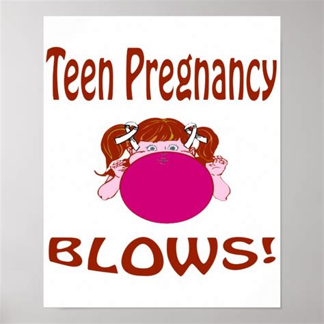 Blows Teen Pregnancy Poster Uk