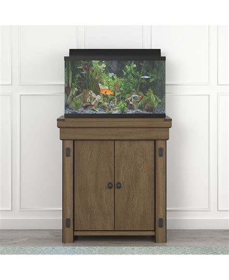 Ameriwood Home Broadmore 20 Gallon Aquarium Stand And Reviews Furniture