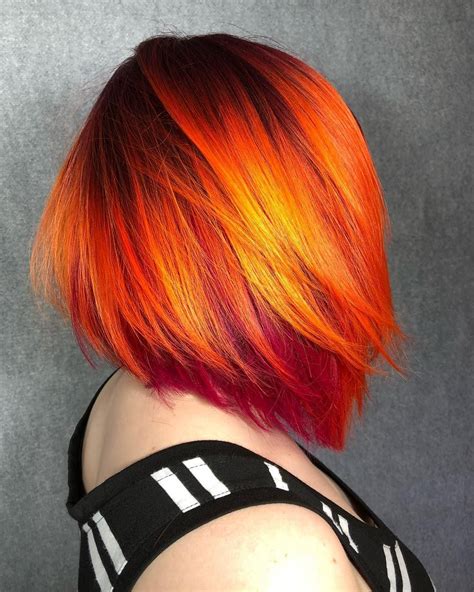 Kids get the opportunity to do something 'crazy' or 'wacky' with their hair. Pin by Emma⚽️ on Hair colors | Crazy colour, Hair styles ...