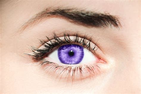 Ultra Violet Eye Stock Image Image Of Eyesight Hype 105533393