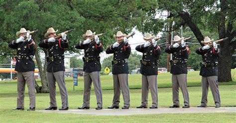 Texas Dps Honors Fallen Officers At Memorial Service