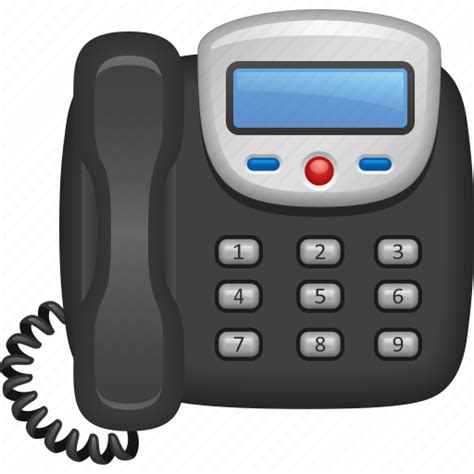 Handset Landline Office Phone Phone Telephone Icon Download On