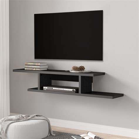 Buy Fitueyes Wall Ed Gaming Shelf Floating Tv Stand Component Shelf