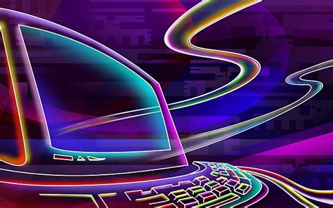 Bagan file komputer, elemen ppt, langkah 1, 2, 3, dan 4 ilustrasi. Computer Background For PowerPoint - Technology PPT Templates