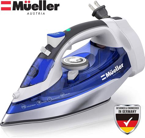 With a vast variety of steam irons available on the market, picking one that's perfect for your. Mueller Professional Grade Steam Iron Review