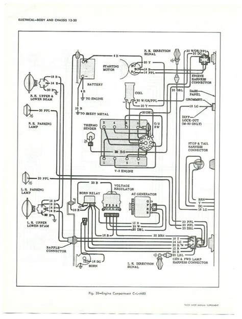 1963 Chevy Truck Wiring Harness