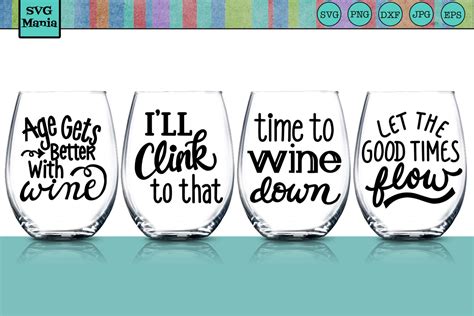 Printable Vector Clip Art Instant Download Wine Is Cheaper Than Therapy