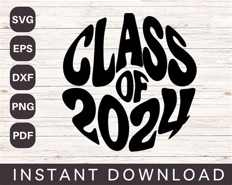 Class Of 2024 Senior 2024 Senior 2024 Png Senior 2024 Etsy Uk
