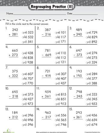 Addition, subtraction, segments, mean, mode, median, time facts, coordinates, ordinal numbers, division, multiplication, sets, data and graphs. 22 best images about 3 Digit Addition and Subtraction on Pinterest | Teaching addition, Place ...
