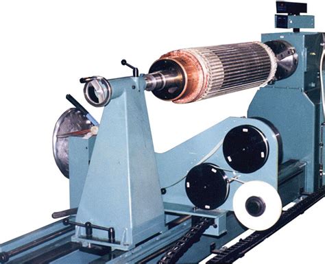 armature banding machines medium  large sized armatures motor manufacturing coil coil