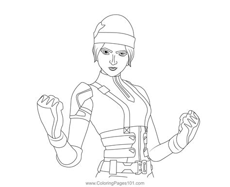Wildcat Fortnite Coloring Page For Kids Free Fortnite Printable