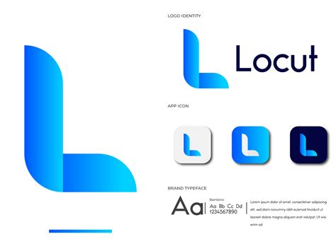 Modern L Letter Logo Modern App Logo Branding Design On Behance