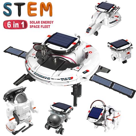 Buy Aohu 6 In 1 Stem Projects Science Solar Robot Kit For Kids