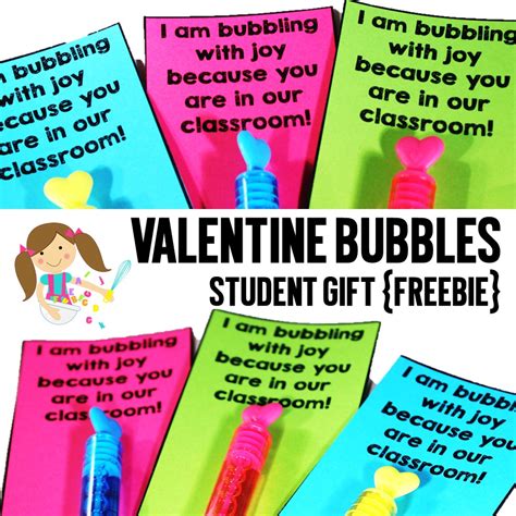 A collection of valentine's day quotes to wish your special someone a happy valentine's day! Valentine Bubbles Student Gift - Miss DeCarbo