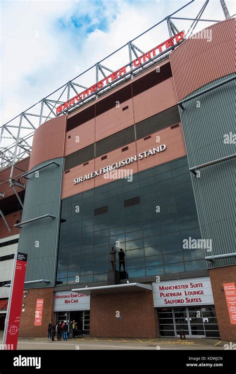 The Sir Alex Ferguson Stand At Old Trafford Home Of Manchester United