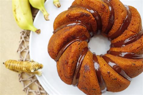 Saftiger TigerBananenKuchen Leckerster Kuchen aus alten Bananen